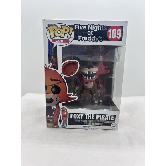 Foxy The Pirate in Box Five Nights at Freddys Funko Pop Figurine - Picture 4 of 7
